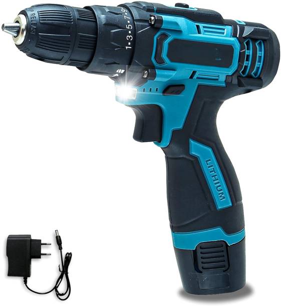 XDLB Lightweight 12V Cordless Screwdriver Drill | Keyless Chuck & Speed Control Next-Gen 12V Power Drill Machine | Easy Handling & Long Battery Life Drywall Screw Gun