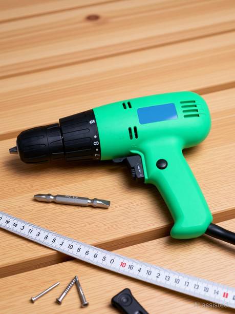 TOOLBUX Alloy Steel Reversible Electric Screwdriver Drill Machine with Torque Setting Facility and S2 65mm Hex Shank PH2, 10mm Drywall Screw Gun