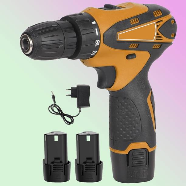 XDLB DJ_INTEL Multi-Purpose 12V Cordless ScrewGun – Perfect for Drilling & Screwing Versatile Electric Drill – 10mm Chuck, Multi-Torque & Reversible Mode Collated Screw Gun