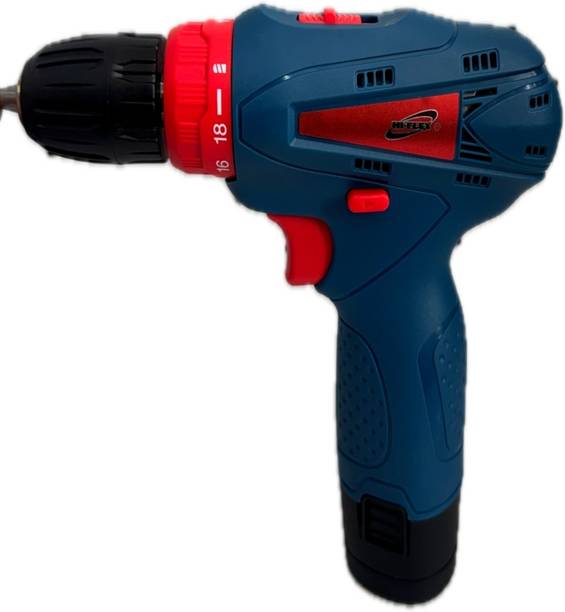 Mat max HI-FLEX CORDLESS DRILL KIT SET 25 TYPE OF TOOLS & 12V LI-ION BATTERY,CHARGER HF-CL-CD-12 Collated Screw Gun