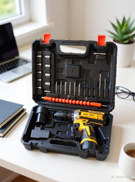 MAFPRO MAF PRO 12V Cordless Drill Screw Driver Kit with Brushless Motor Collated Screw Gun