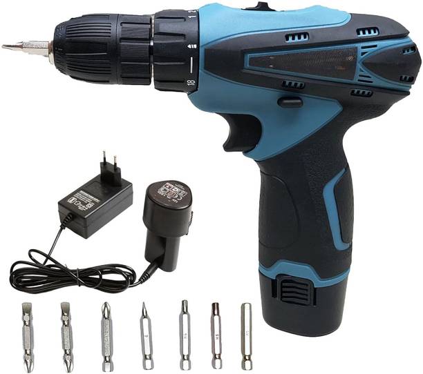 XDLB Heavy-Duty 12V Cordless Drill for Wood & Metal | LED Light & Dual Battery Pack Advanced 12V Cordless Screwdriver Kit | Precision Speed Control Drywall Screw Gun