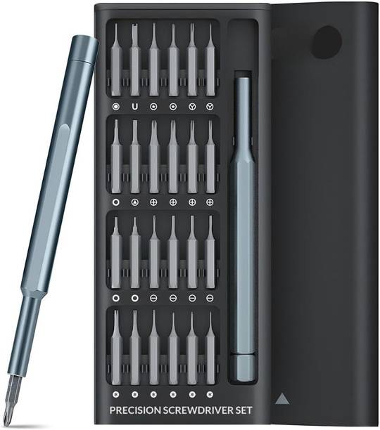 Shaan 24 in 1 Mini Precision Screwdriver Set with Magnetic Head & S2 Steel Bits Standard Screwdriver Set