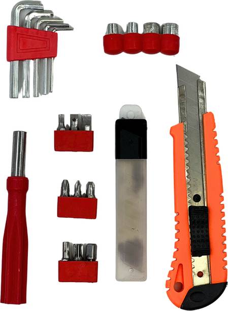 Flipkart SmartBuy DIY Tool Set for Home with Allen key, Screwdriver, Cutter Combination Screwdriver Set