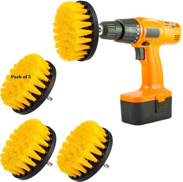 Jawsons ™ Multipurpose Drill Brush Attachment Power Scrubber ideal for cleaning Scrub Pad