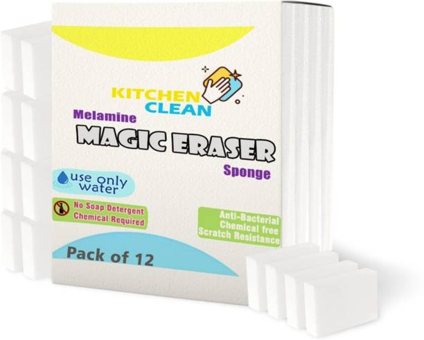 MiBi Melamine Stain Remover Magic Eraser Chemical Free Multipurpose Scrub Sponge