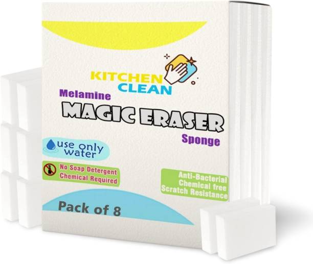 MiBi Melamine Stain Remover Magic Eraser Chemical Free Multipurpose Scrub Sponge
