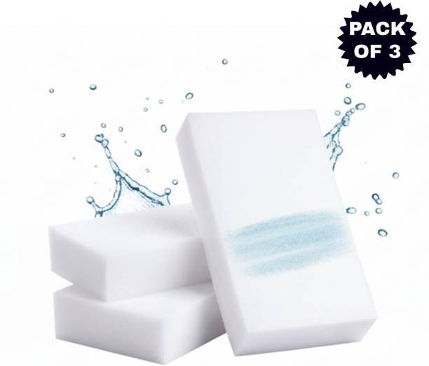 ShopiMoz Melamine Foam Magic Eraser Sponge for Daily Home Cleaning Scrub Sponge, Scrub Pad