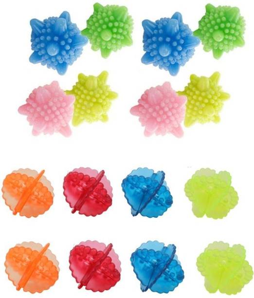 Previx Washing Machine Accessory Balls, Anti-Knot Design (Pack of 20) Lemon Detergent Pod