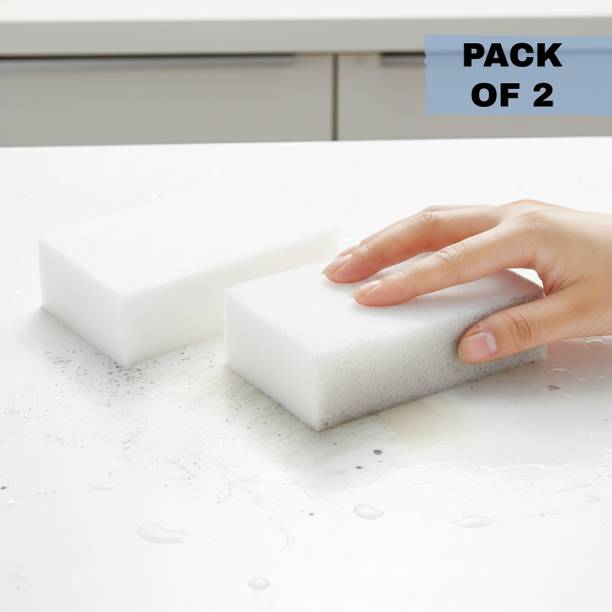 ShopiMoz High Density Magic Eraser Cleaning Sponge for Long Use Scrub Sponge, Scrub Pad