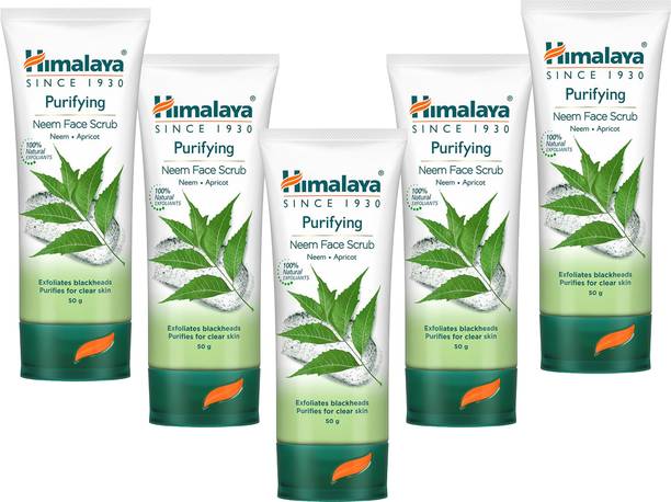 HIMALAYA PURIFYING NEEM FACE SCRUB 50G (PACK OF 5 ) Scrub