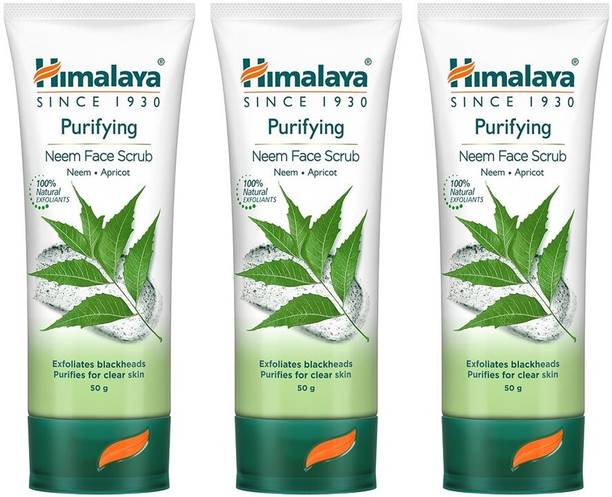 HIMALAYA Purifying Neem Face Scrub 50g (pack of 3 ) | Scrub