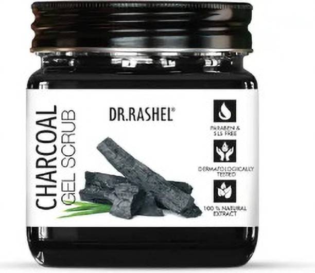 Dr rashell CHARCOAL FACE & BODY GEL SCRUB Scrub