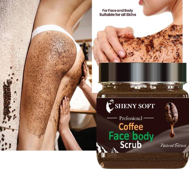 sheny soft coffee body scrub women Deep Cleansing & Skin Smoothing Formula Scrub
