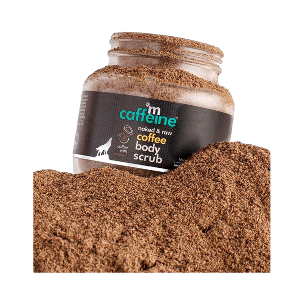 mCaffeine Exfoliating Coffee body scrub for Men & Women | Tan Removal Scrub