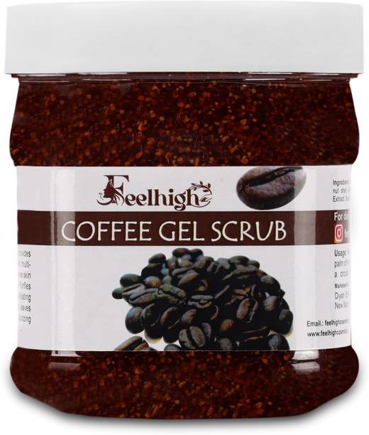 फीलहाई cosmetics coffee gel scrub स्क्रब