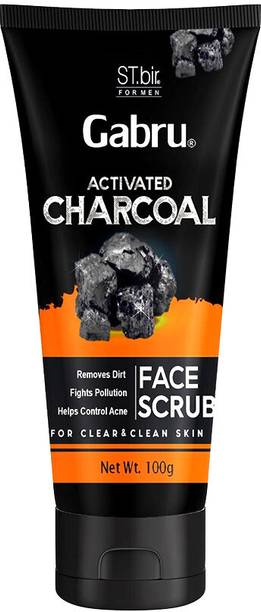 ST.bir Gabru Activated Charcoal Face  Scrub