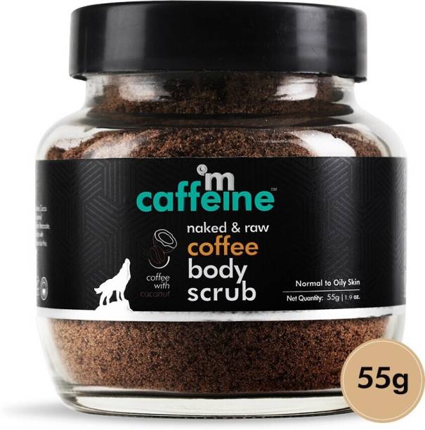 mCaffeine Coffee Body for Tan Removal & Exfoliation, Get Glowing Soft Skin Men Women Scrub