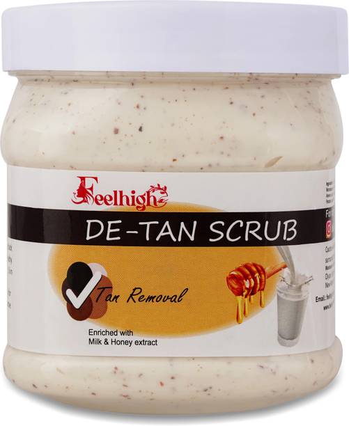 feelhigh cosmetics de-tan face scrub Scrub