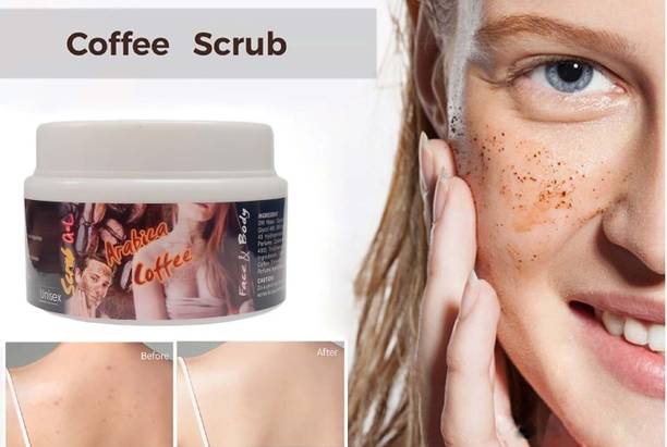 THTC Face Scrub for D Tan, Helps in Skin Brightening and Remove Blackheads, Dark Spot Scrub