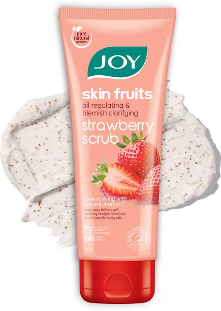 Joy Skin Fruits Oil Regulating Strawberry  Scrub