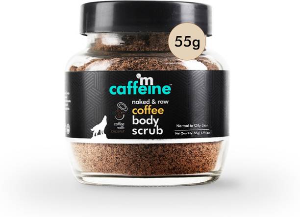 mCaffeine Coffee Body for Tan Removal & Exfoliation, Get Glowing Soft Skin Men Women Scrub
