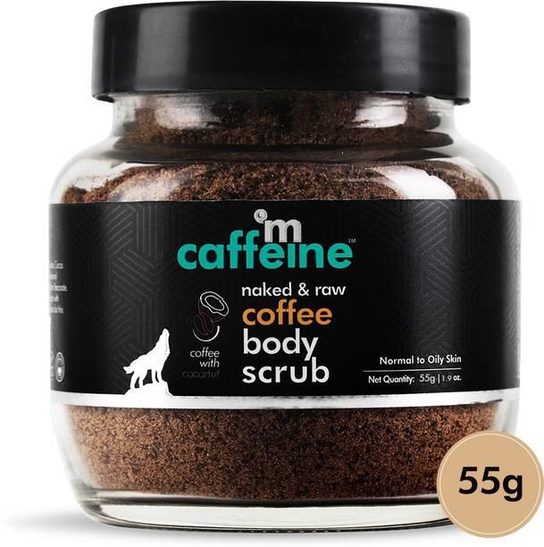 mCaffeine Coffee Body�Scrub�for Tan Removal & Exfoliation, Get Glowing Soft Skin Men Women Scrub