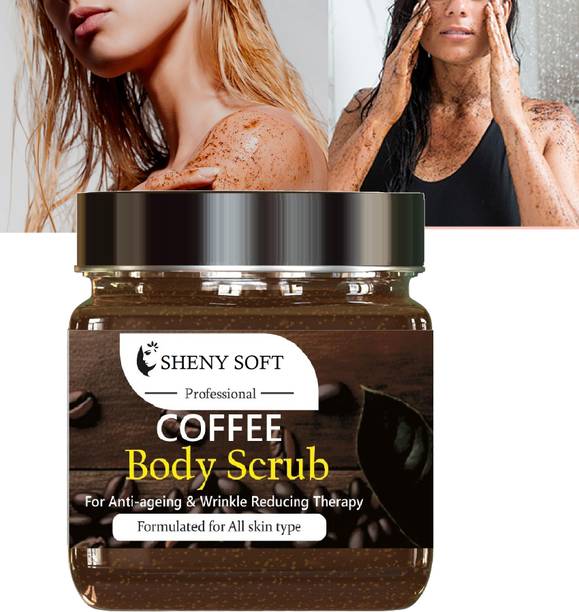 sheny soft coffee body scrub women Coffee Revitalizing Body Scrub for & Radiant Skin Scrub