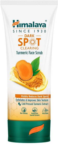 HIMALAYA Dark Spot Clearing Turmeric Face Scrub, 50g Scrub