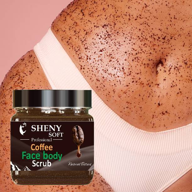 sheny soft Deep Cleansing & Deep Exfoliating Coffee Face & Body  Scrub