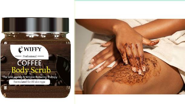Wiffy Coffee Scrub for Face & Body Care Scrub