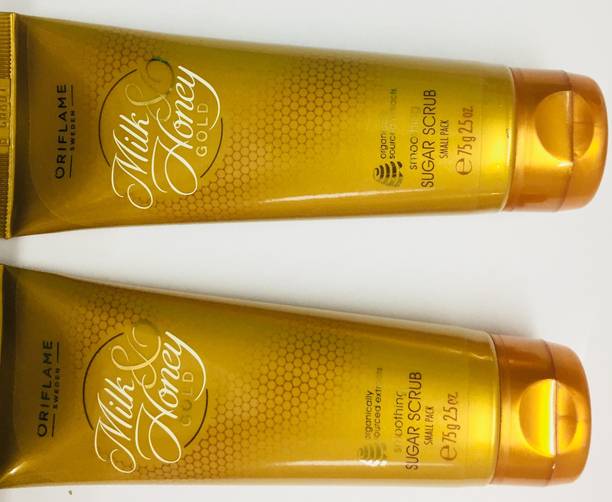Oriflame Sweden MILK & HONEY SUGAR SCRUB SMALL PACK (75) PACK 2 Scrub