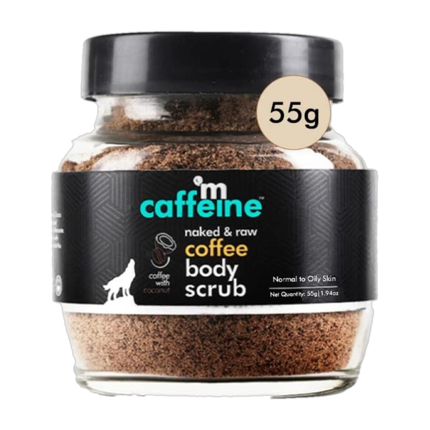 mCaffeine Coffee Body for Tan Removal & Exfoliation, Get Glowing Soft Skin Men Women Scrub