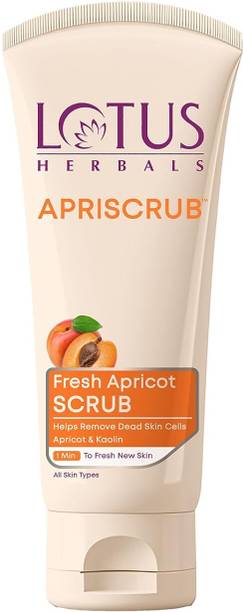 LOTUS HERBALS Apriscrub, Fresh Apricot Scrub
