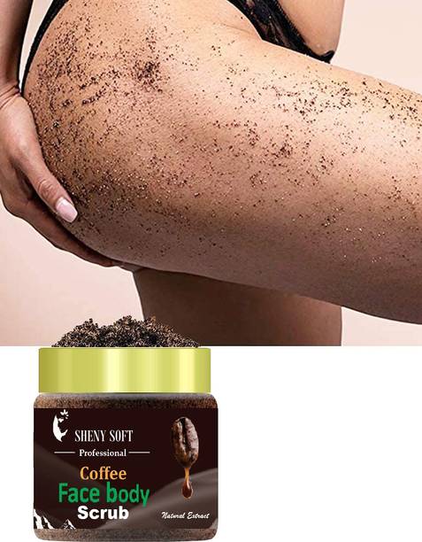 sheny soft Coffee Scrub For Face & Body with Coffee ExtractsSkin Revitalizing  Scrub