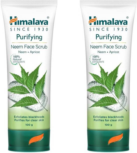 HIMALAYA Neem Face Scrub 100G Pack OF 2 Scrub