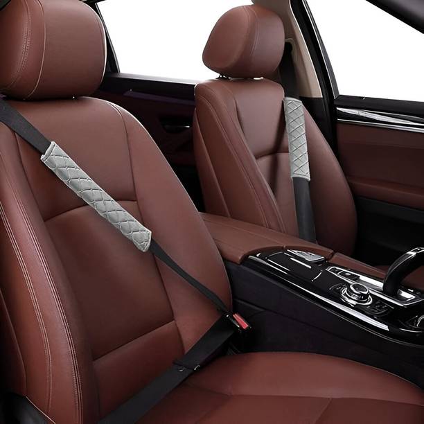 Glitzn Car Safety Belt Soft Pad Cover forComfortable Driving,Universal Fit for All Cars Seat Belt Cover