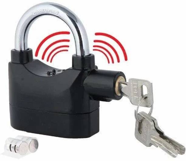 Minso Alarm Padlock for Home, Office, Shop lock