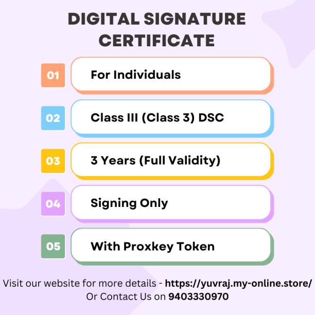 Pantasign DSC for Individual with Signing Only (3 Years Validity) DSCISO3Y3