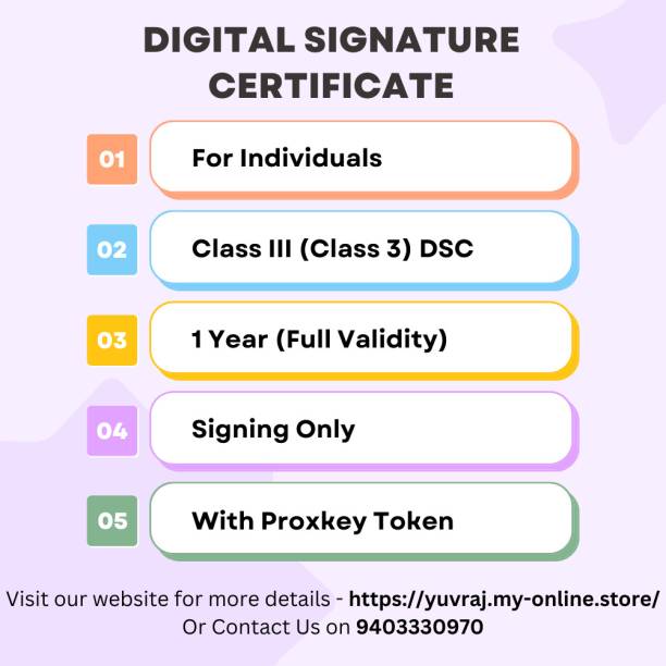 Pantasign DSC for Individual with Signing Only (1 Year Validity) DSCISO1Y1