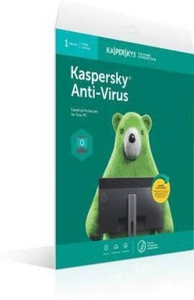 Kaspersky Anti-virus 1 User 1 Year