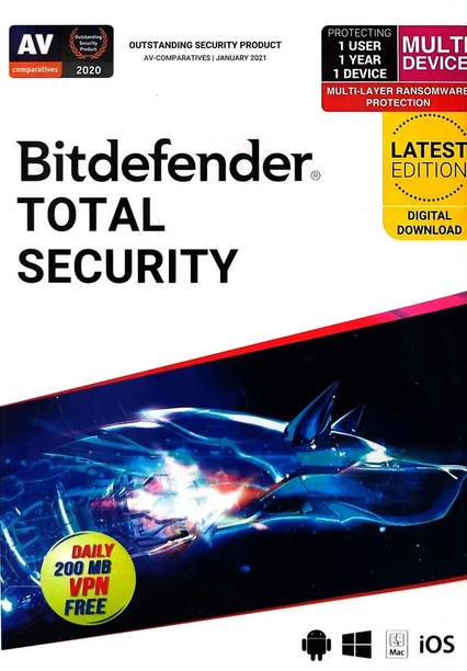 QUICK HEAL Total Security 1 User 1 Year