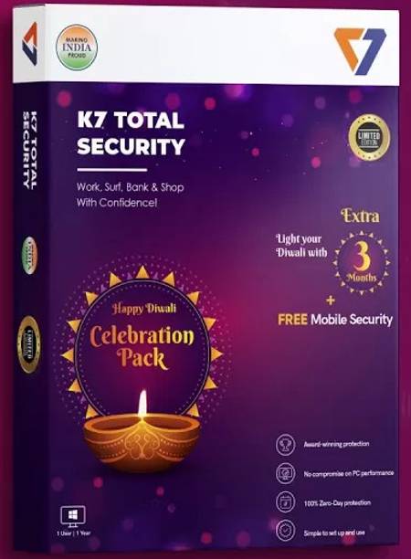 K7 Total Security 1 User 1 Year