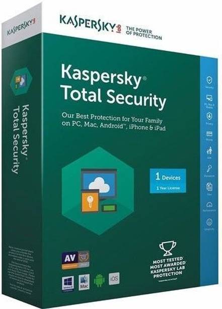 Kaspersky Total Security 1 User 1 Year (Renewal)