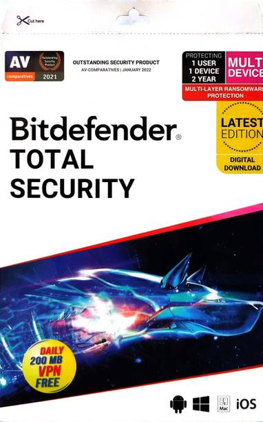 QUICK HEAL Total Security 1 User 2 Years