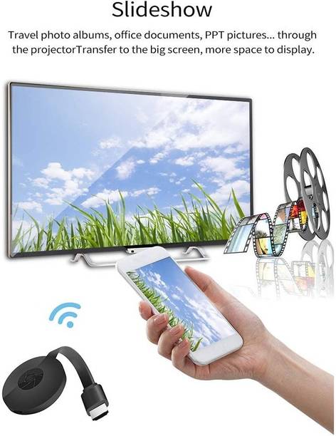 Clairbell CRC_135_Wireless HD Display Chromecast Mini Receiver Sharing Screen Device Media Streaming Device