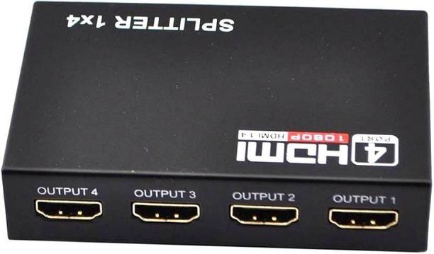 DIVYE 1x4 HDMI Splitter Media Streaming Device