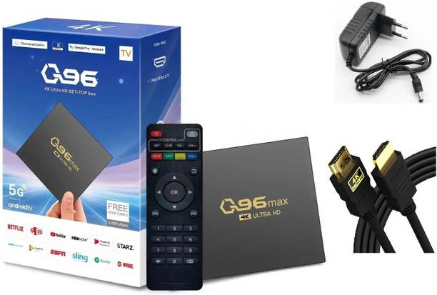 Advik 4K Set Top Box with Allwinner H3 Quad Core 2.4G WiFi Media Streaming Device