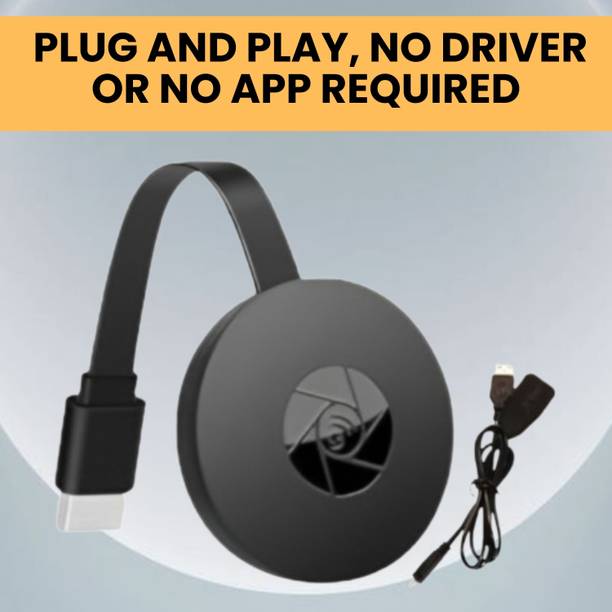 Clairbell Chromecast Ultra 4K (Streaming Device) with HDR and Fast Wi-Fi ConnectivityO490 Media Streaming Device
