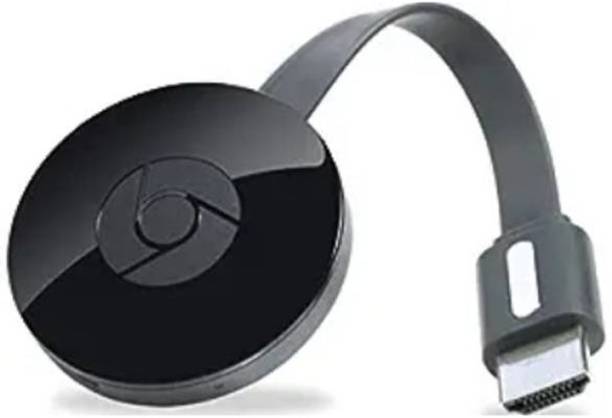 SYARA VKA32_AJ77-Chromecast HD 1080 Media Streaming Device (Black) Media Streaming Device